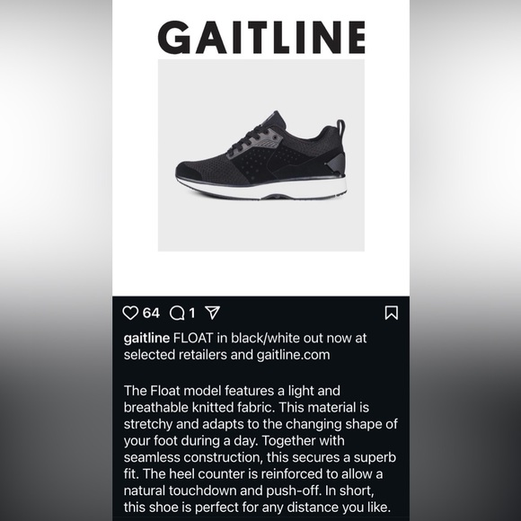 Gaitline FLOAT 2.0 Women’s 6.5 Sneakers - Picture 2 of 13